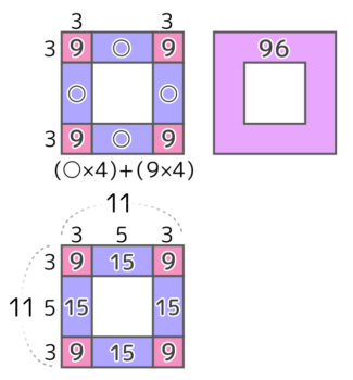 中学受験 方陣算の問題の解き方を分かりやすく図解 三角形も 小学生 そうちゃ式 受験算数 新1号館 数論 特殊算